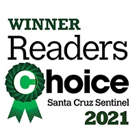 Graphic: Santa Cruz Sentinel Reader's Choice Award 2021